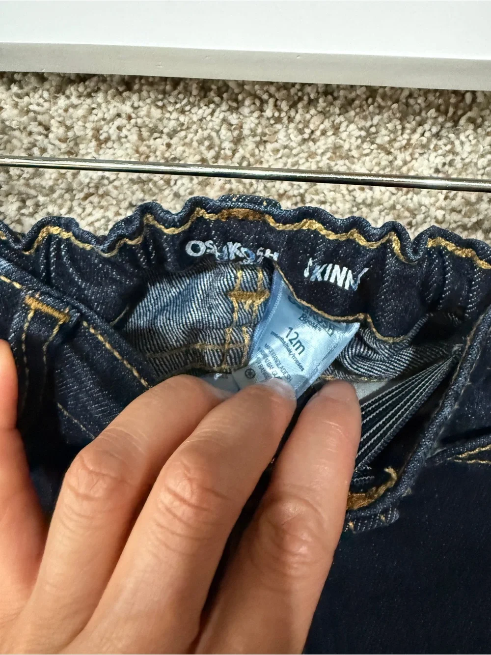 OshKosh B'gosh bundle Jeans - Dark Blue & Light Blue Washes